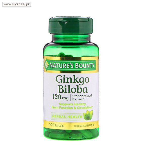 Nature's Bounty Ginkgo Biloba in Pakistan