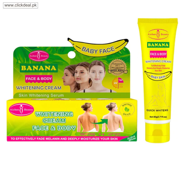 Online Banana Milk Cracked Heel Cream In Pakistan