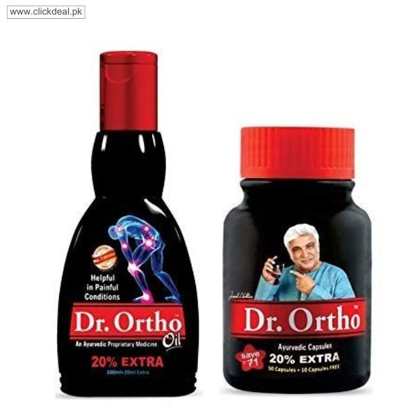 Dr Ortho Oil + Dr Ortho Capsule in Pakistan